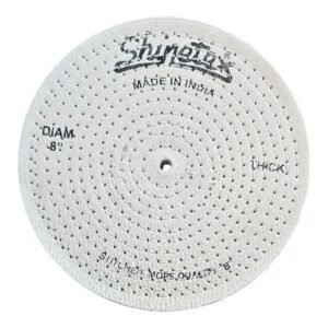 Cloth Wheel 8x1 White Shinetex