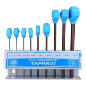 Allen Key Set T - Handle TAKM9 9Pcs Taparia