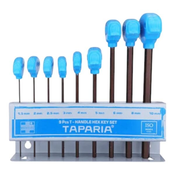Allen Key Set T - Handle TAKM9 9Pcs Taparia