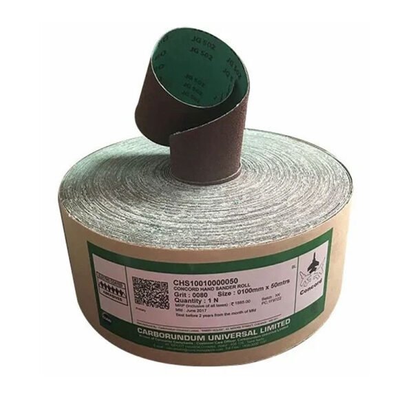 Concord Sander Roll 100x50 Grit 80