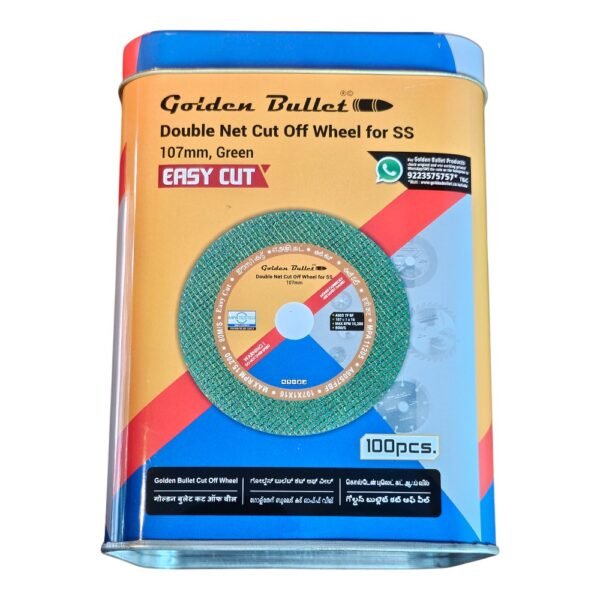 Cut Off Wheel 100x1 Green Easy Cut Bullet ₹7.23 - Image 3