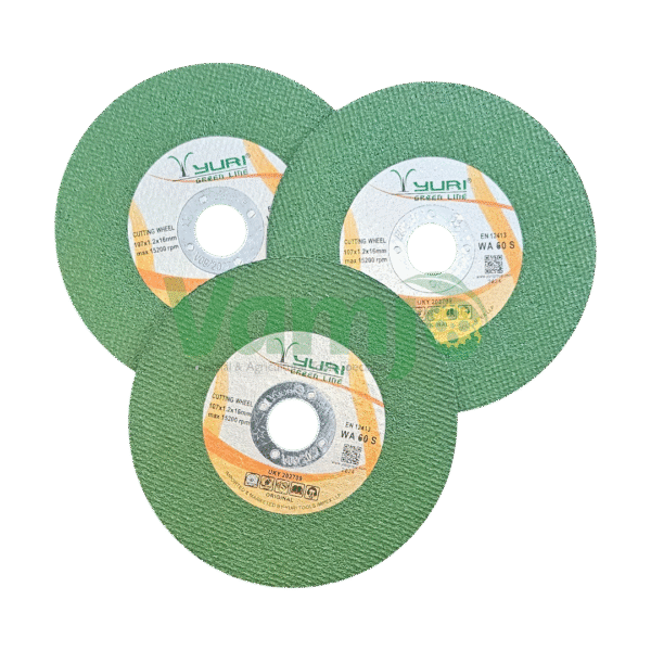 Cut Off Wheel 100x1 Green Line Yuri ₹10.25