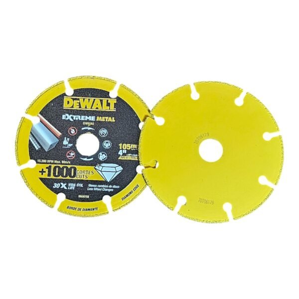 Cut Off Wheel 125x2 Dewalt Metal Diamond - Image 2