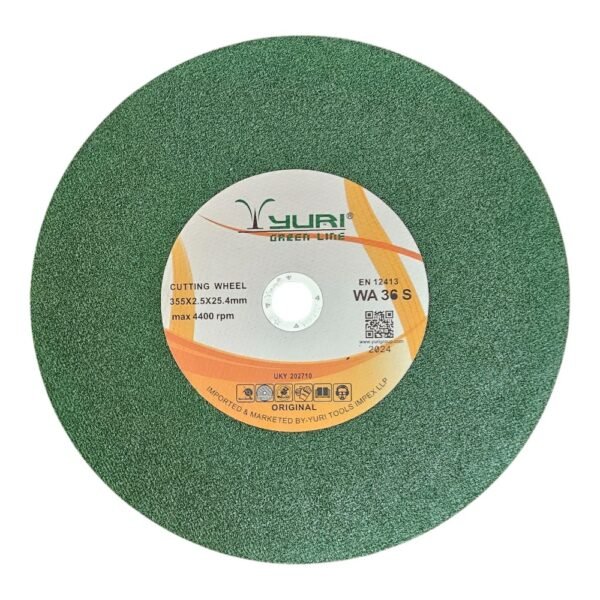 Cut Off Wheel 350x2.8 Yuri Green Line ₹102.54 - Image 2
