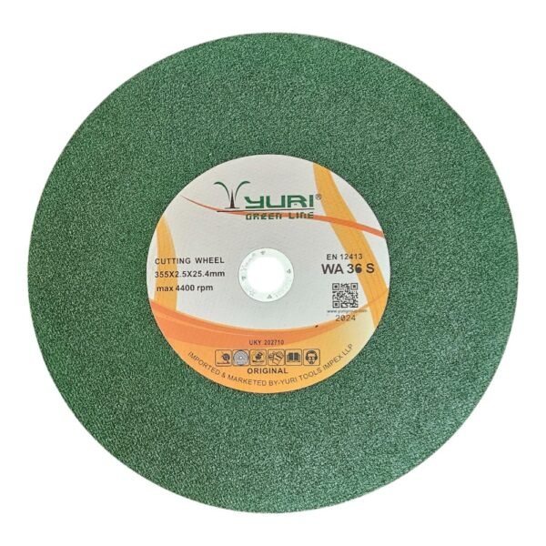 Cut Off Wheel 350x2.8 Yuri Green Line ₹102.54