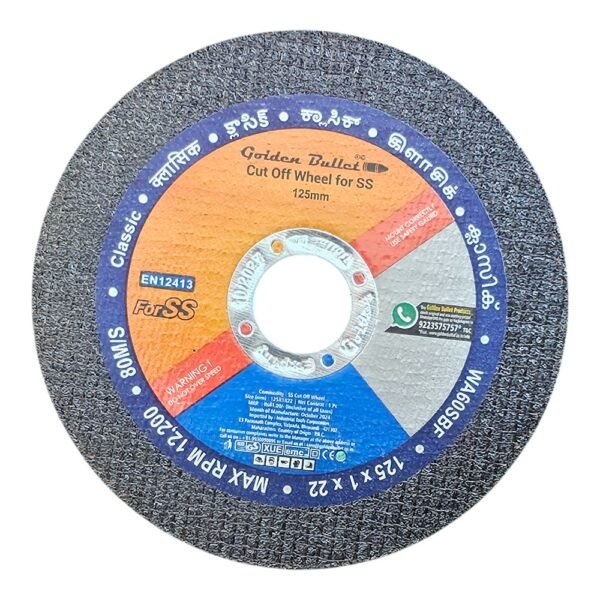 Cut Off Wheel 125x1 Black Bullet - Image 2