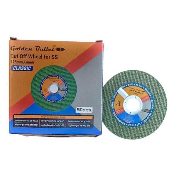 Cut Off Wheel 125x1 Green Bullet - Image 6