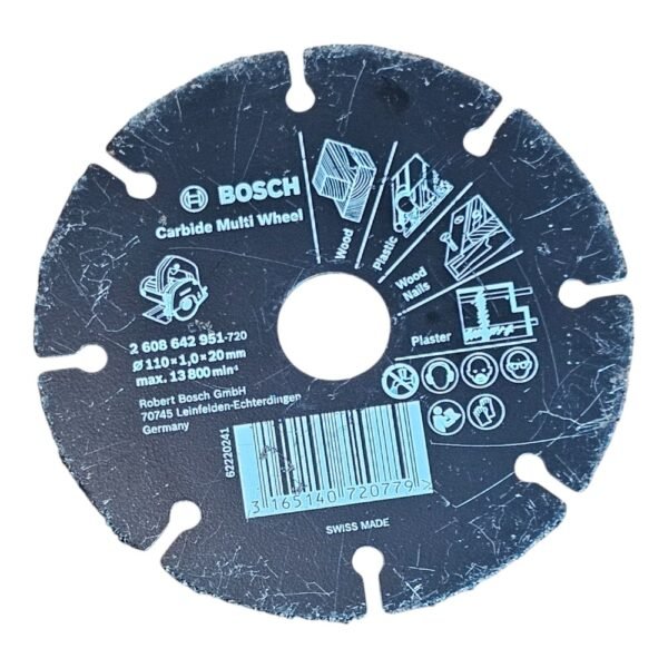 Cut Off Wheel100x1  Bosch Muliti Purpose(Wood/PVC)