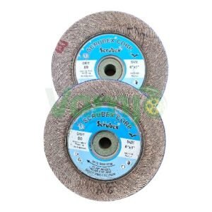 Flap Wheel 6x1 Grit 80 Scrubex (10 Pcs Box)