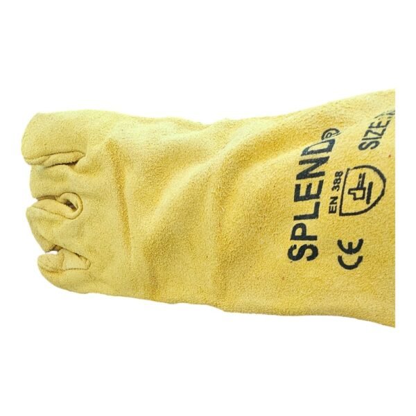 Gloves Leather Heavy 14 - Image 5
