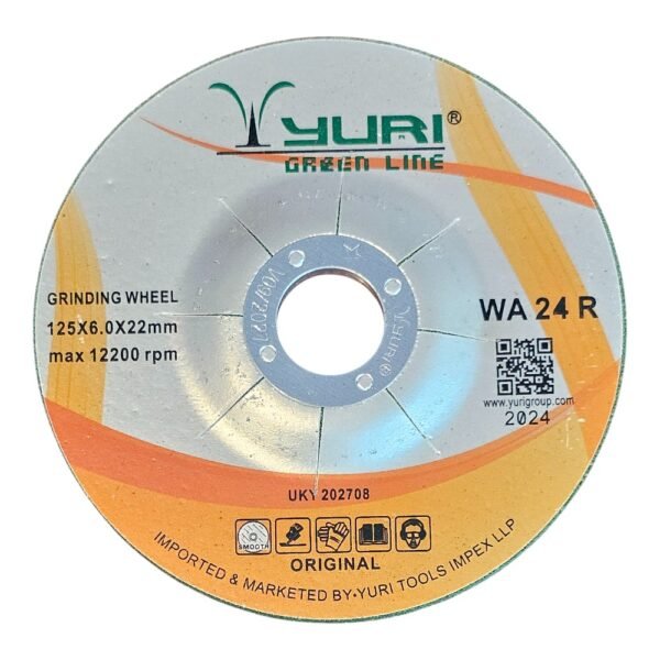 Grinding Wheel 125x6 Green Line Yuri