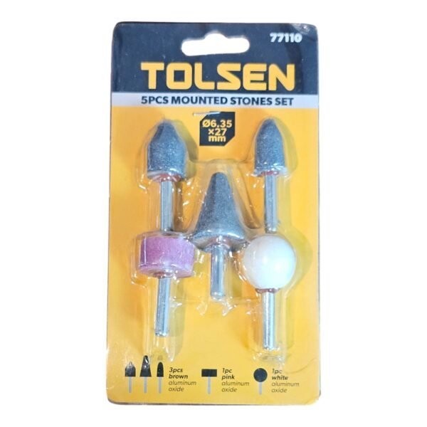 Mounted Point Tolsen 5 Pcs Set