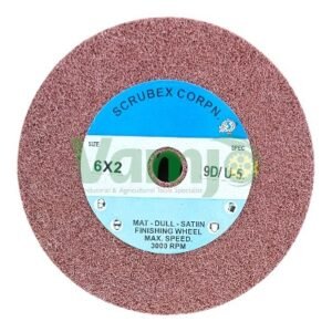 Polishing Wheel 6x2 Red U5 Scrubex