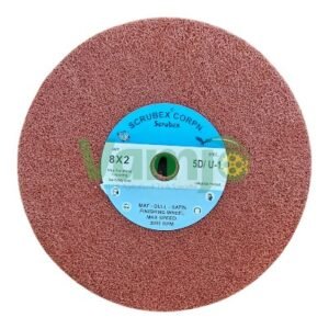 Polishing Wheel 8x2 Red U1 Scrubex  (5 Pcs Box)