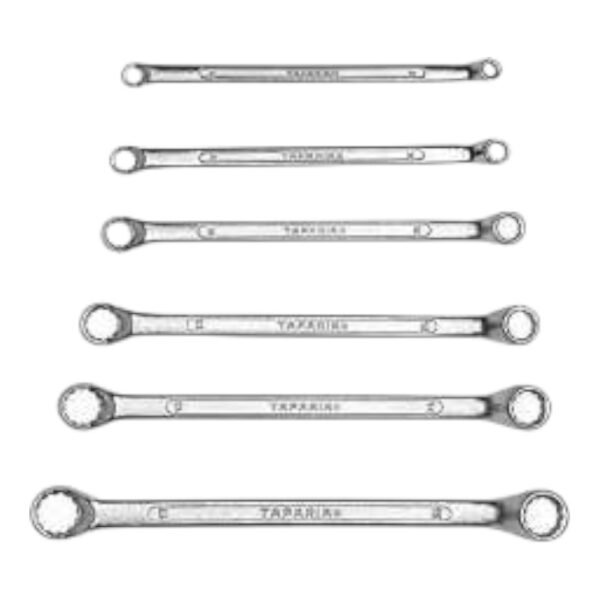 Ring Spanner Set -1808 6x7 To 20x22 Taparia
