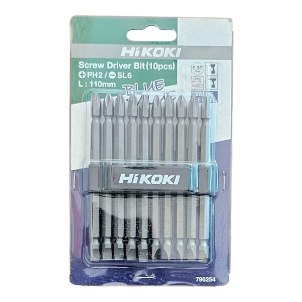 Screw Driver Bit PH2 110mm(Star-Minus)Hikoki 796254Z