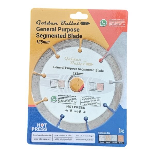 Stone Cutting Wheel 125mm Bullet
