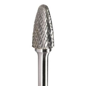 Tungsten Carbide Rotary Burrs Tree Shape With Radius  MT2 Totem