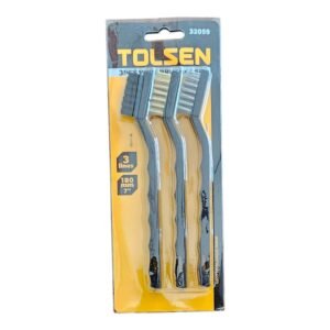 Wire Brush Set 3 Pcs Tolsen