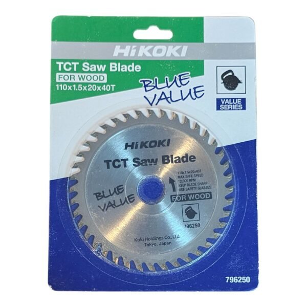 Wood Cutting 100x40T Hitachi Blue 796250Z