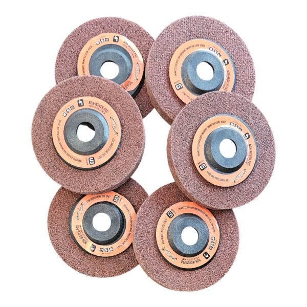 Polishing Wheel 100x15mm Red U3 Superon (10 Pcs Box) - Image 3