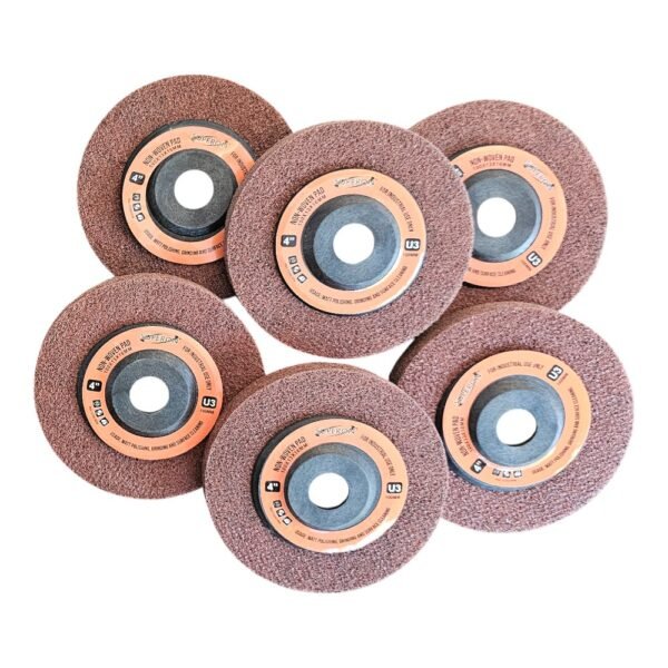 Polishing Wheel 100x15mm Red U3 Superon (10 Pcs Box) - Image 4