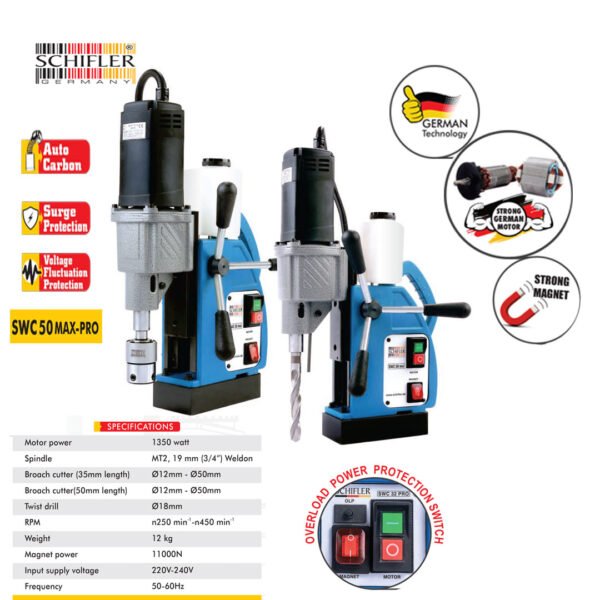 Magnetic Core Drilling Machine SWC 50 Max